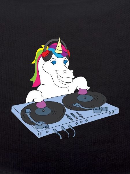 Toningenieur-Einhorn-DJ-Geschenk