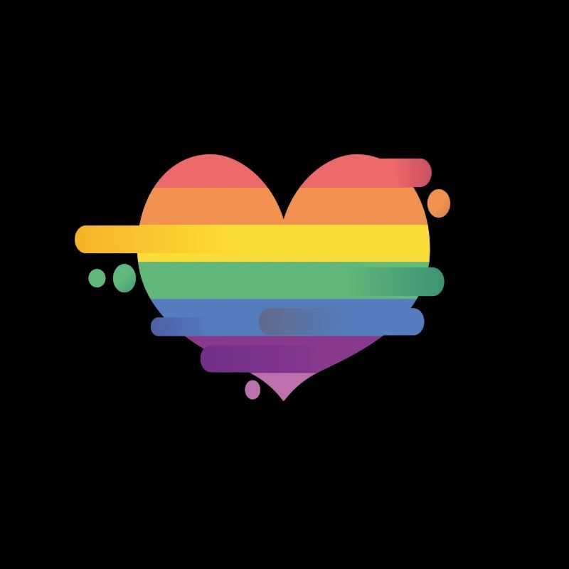 Rainbow Heart, Regenbogen Herz