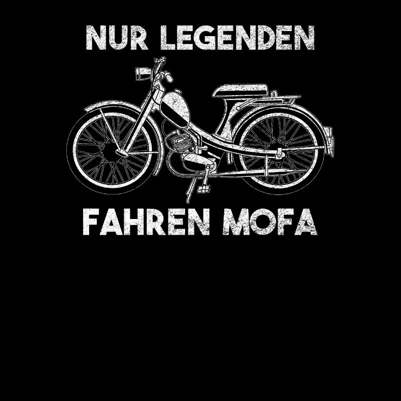 Mofa Moped Roller Zweirad Mokick Spruch Biker
