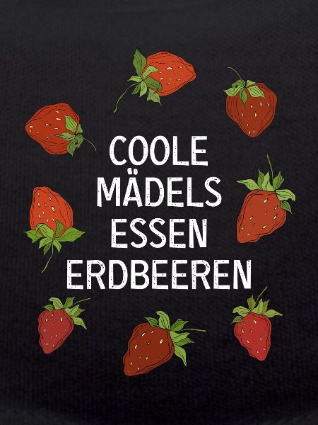Coole Mädels Erdbeeren