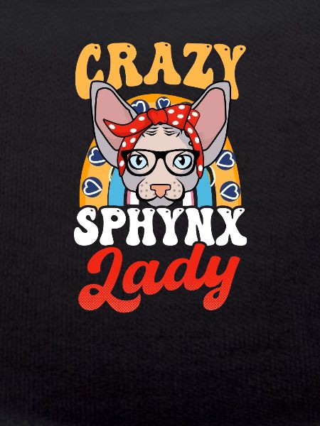 Sphynx Chat Fou Sphynx Dame