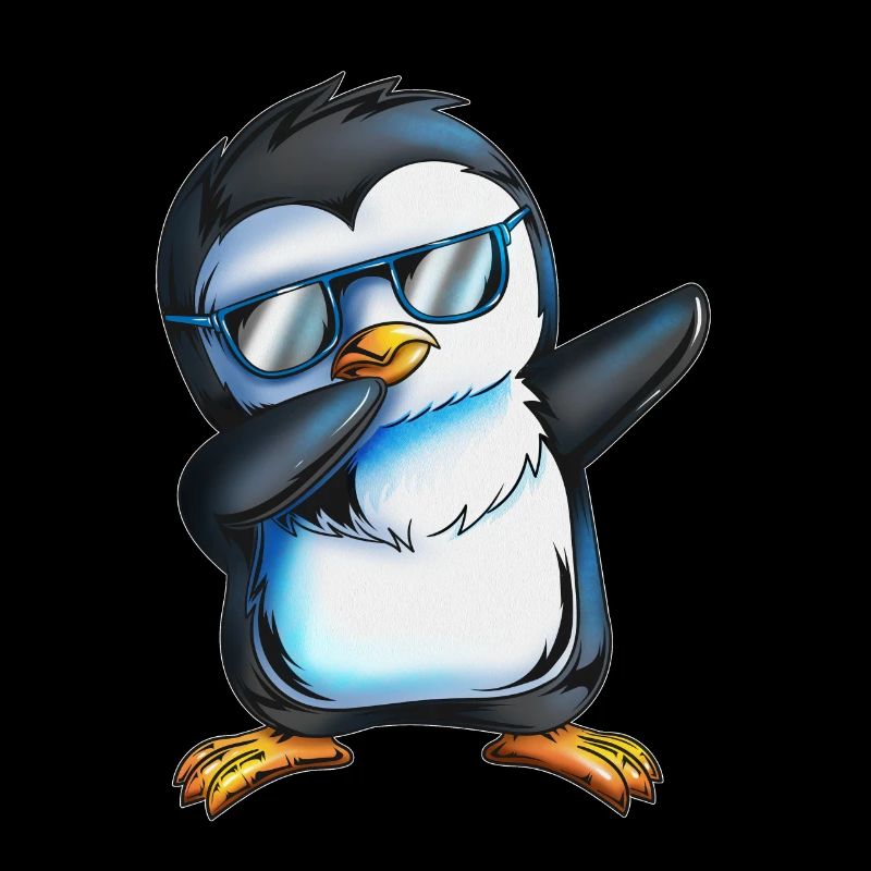 Cool Dab Penguin Lunettes de soleil Dabbing Penguin