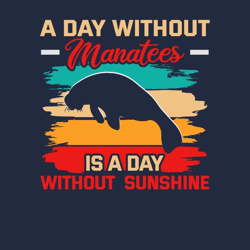 Cold Nose Warm Heart Manatee Chubby Manatee