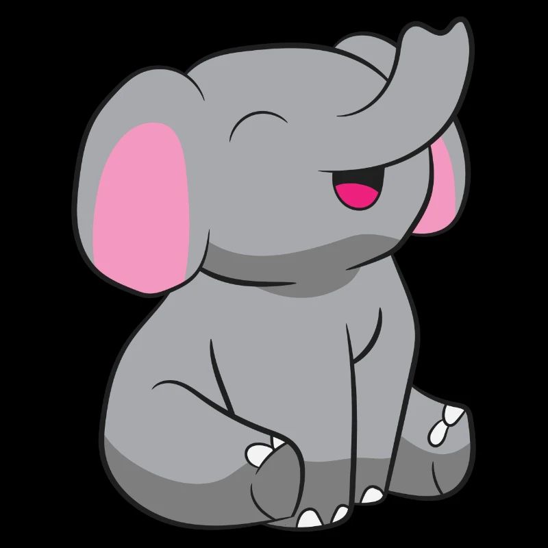 Eléphant - Bébé éléphant