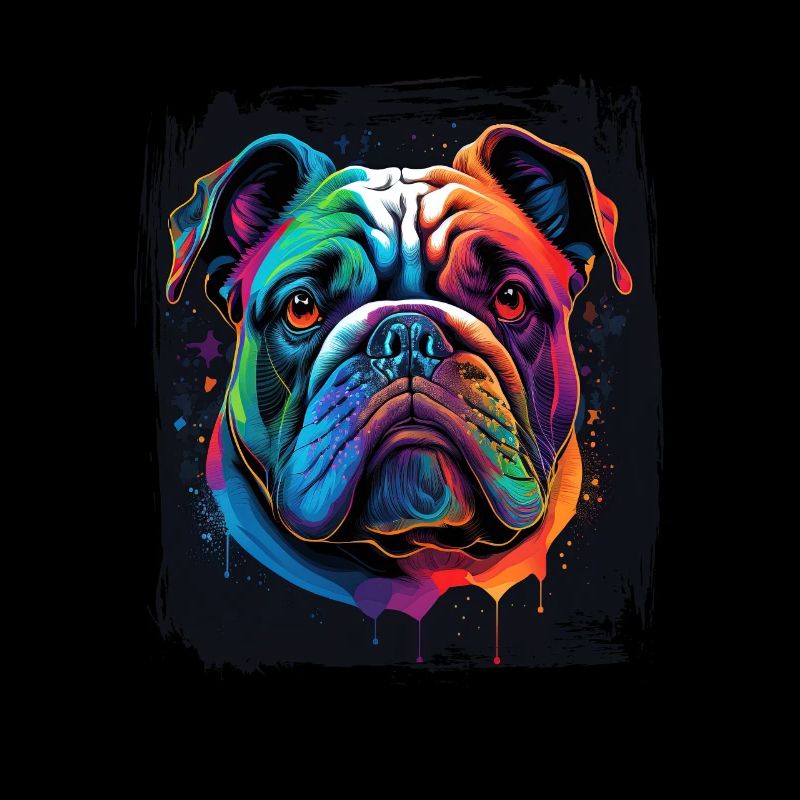 Chien bouledogue disant Propriétaire de bouledogue