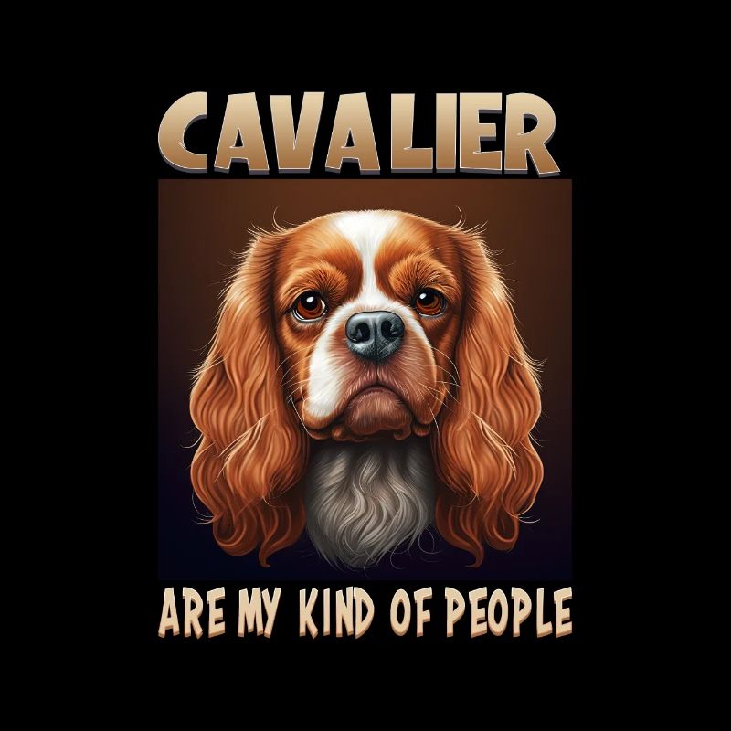 Chien disant Cavalier Spaniel pour les amoureux des chiens