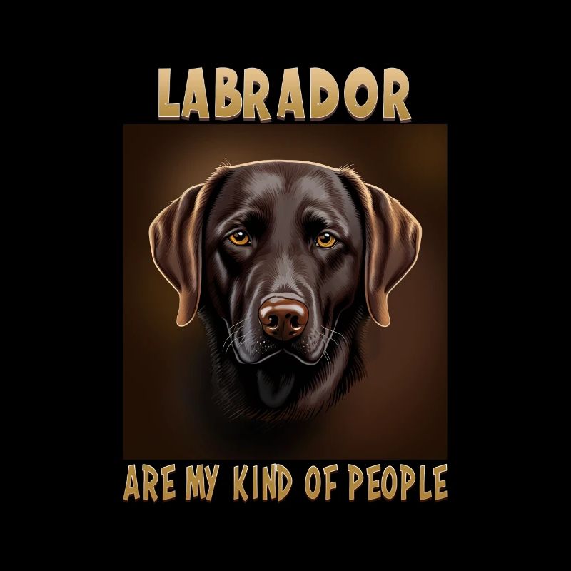 Dog Saying Labrador Retriever Design for