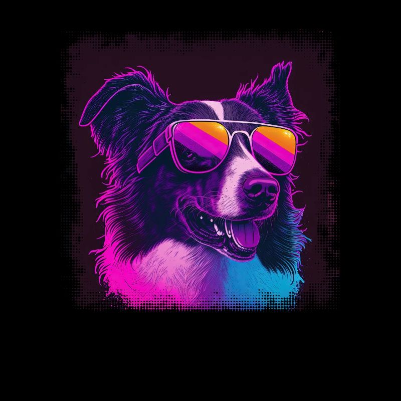 Hunde Spruch Border Collie Design