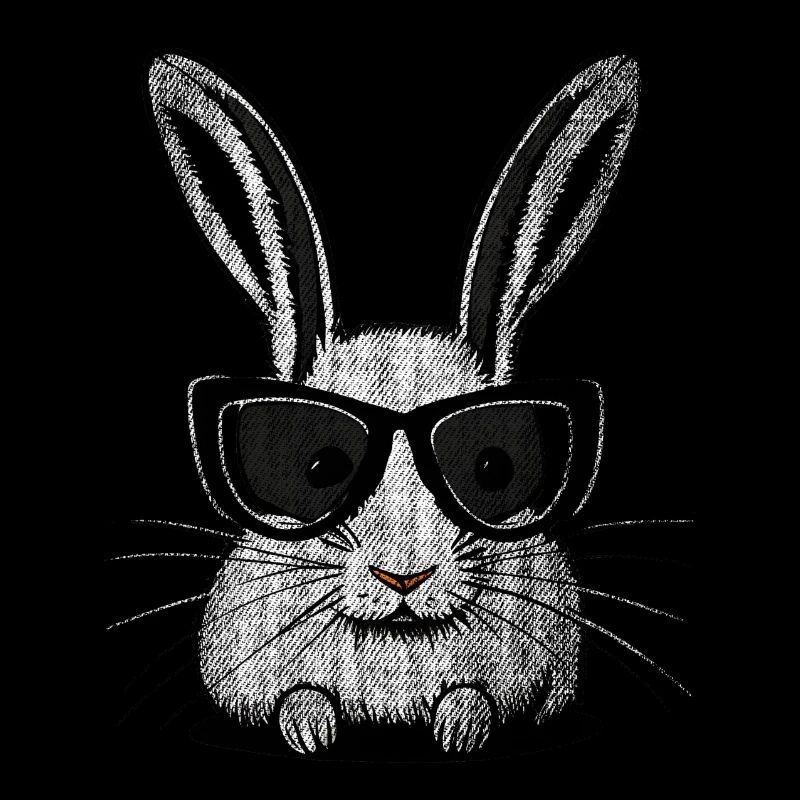 Rabbit White Sunglasses