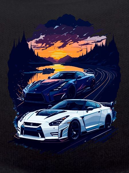 Classic sports car