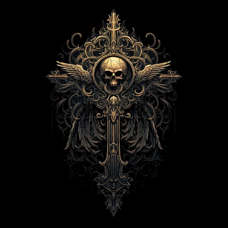 Croix gothiques design victorien