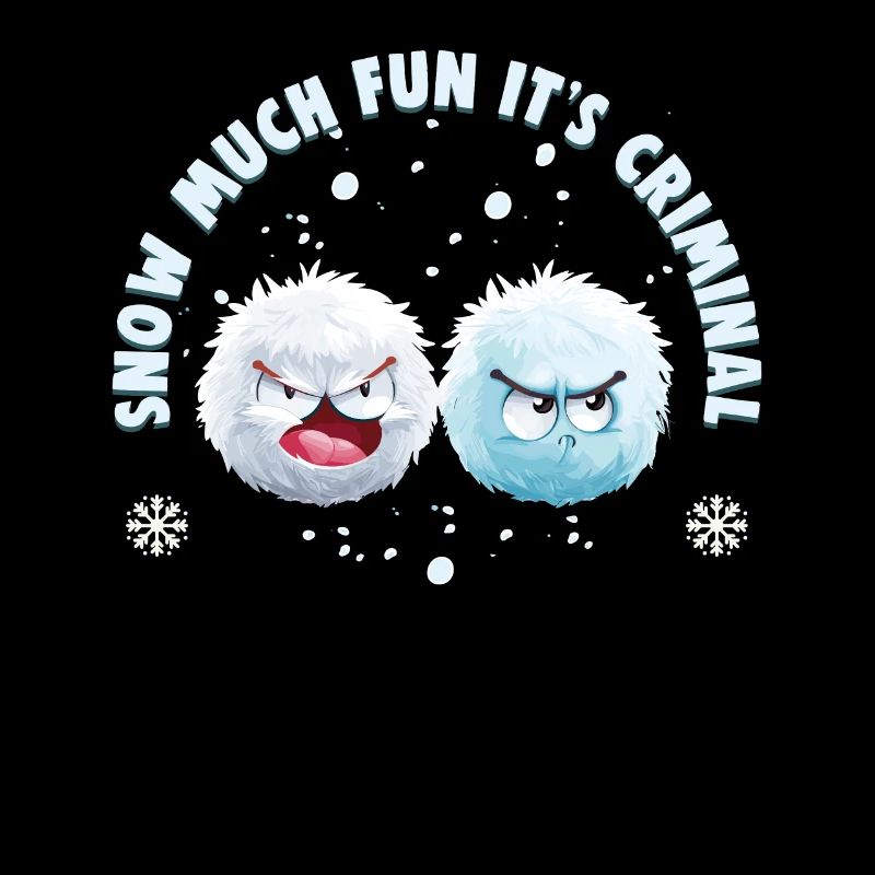 Snowball Fight Crew - Snow much fun it's criminal