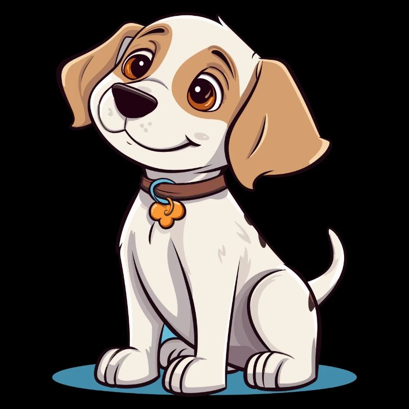 Conception de chien mignon pour les propriétaires de chiens
