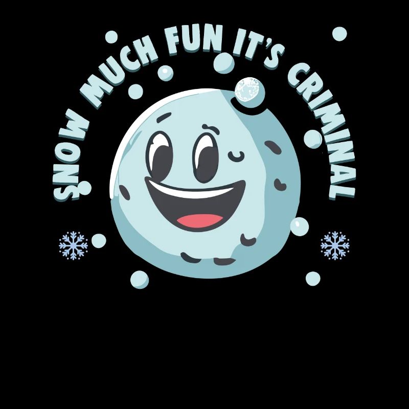 Snowball Fight Crew - Snow much fun it's criminal