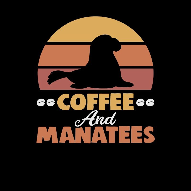 Cold Nose Warm Heart Manatee mollige Seekuh