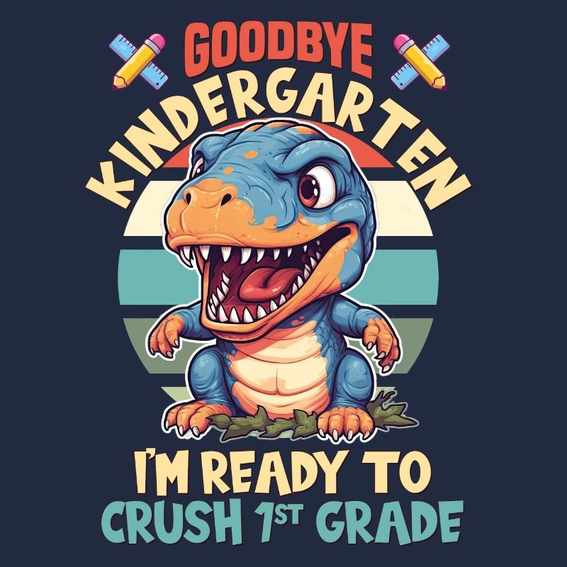 Schulkind Zur Einschulung Goodbye Kindergarten