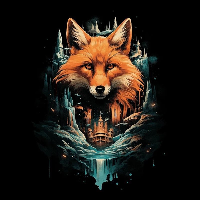 Fox Foxes Fantasy Illustration