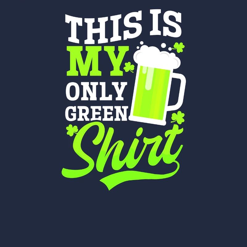 Drôle de St Patricks Day c’est ma seule tenue verte