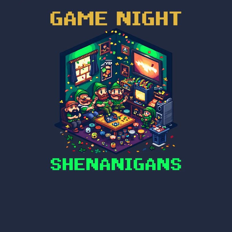 La Saint-Patrick Gaming Game Night Manigances