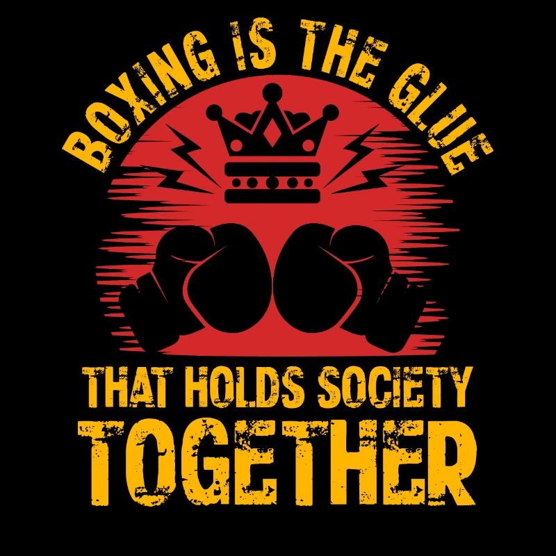 La boxe est le ciment qui maintient la société ensemble