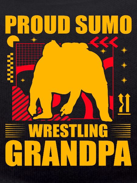 Stolzer Sumo-Ringer-Opa