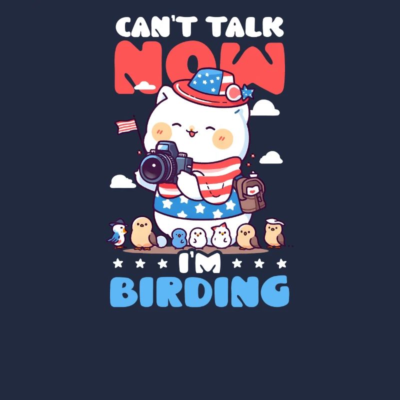 Birdwatcher Can't Talk I'm Birding