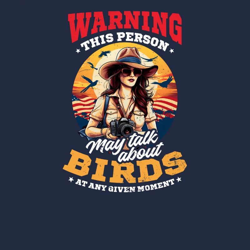 Birdwatcher Warning May Talk About Birds