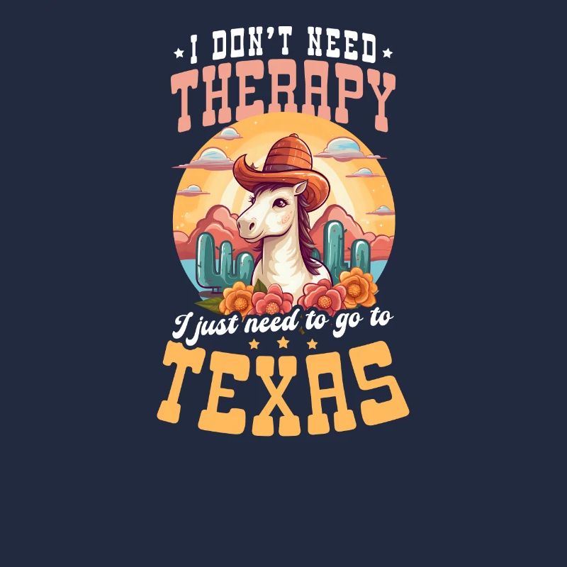 Texas Lover No Therapy Just Go Texas