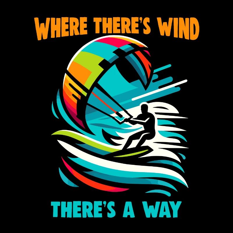 Kitesurf Là où il y a du vent, il y a un moyen