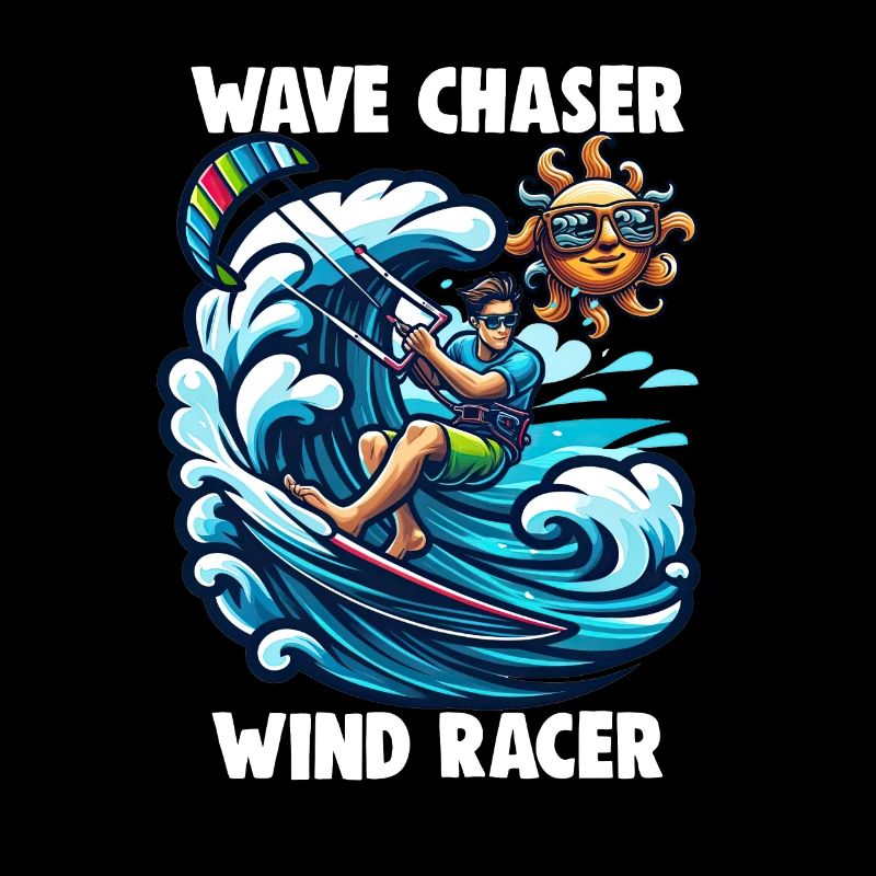 Kitesurf Chasseur de vagues coureur de vent