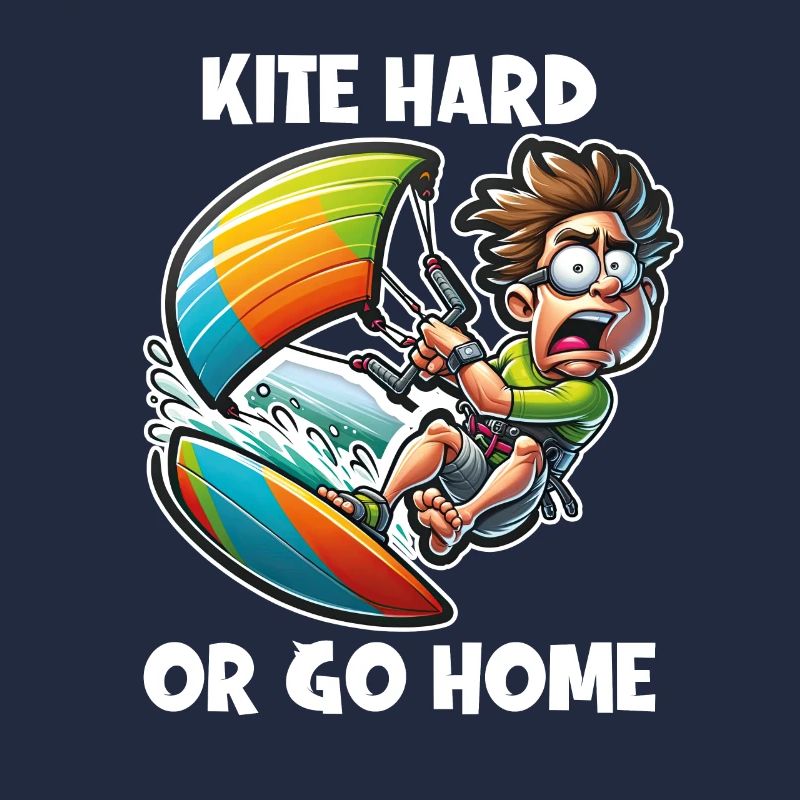 Kitesurfen Kite hard or go home