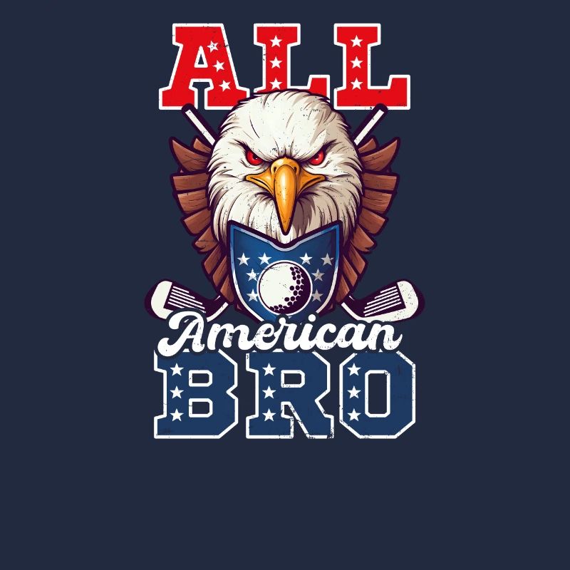 4. Juli Golf All American Bro Eagle