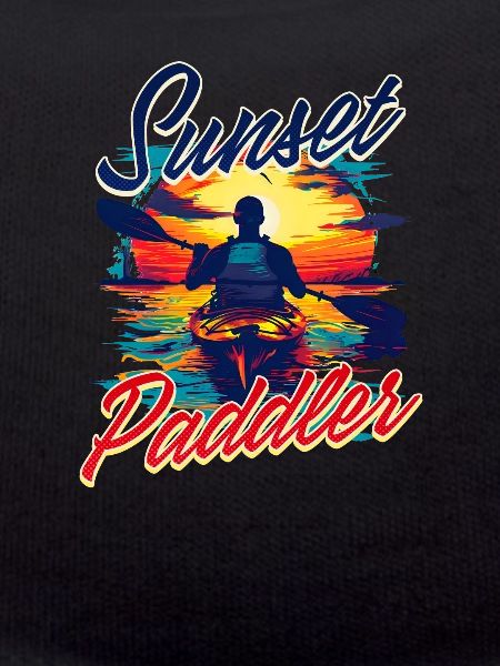 Kayaking Sunset Paddler