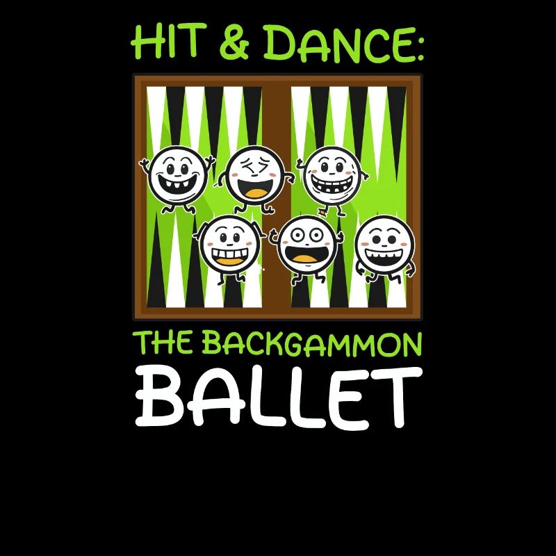 Funny Backgammon Hit & Dance : La Balle de Backgammon
