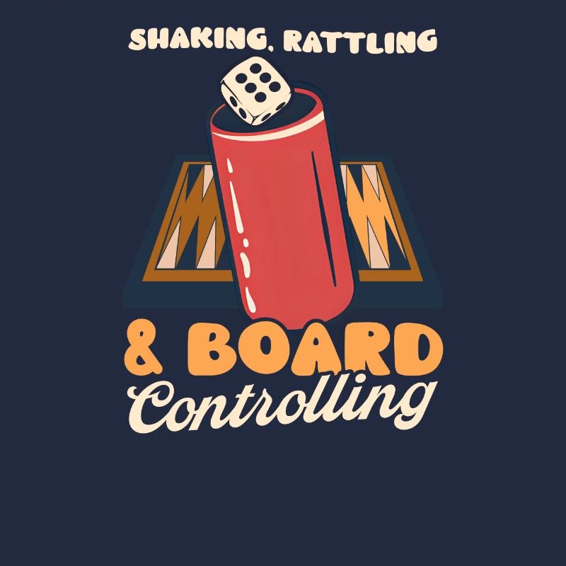 Funny Backgammon Shaking Rattling Board Controllin