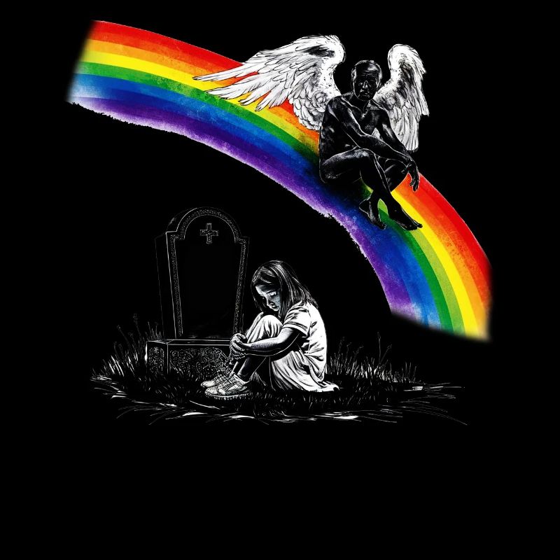 Daughter Dad Mourning Angel