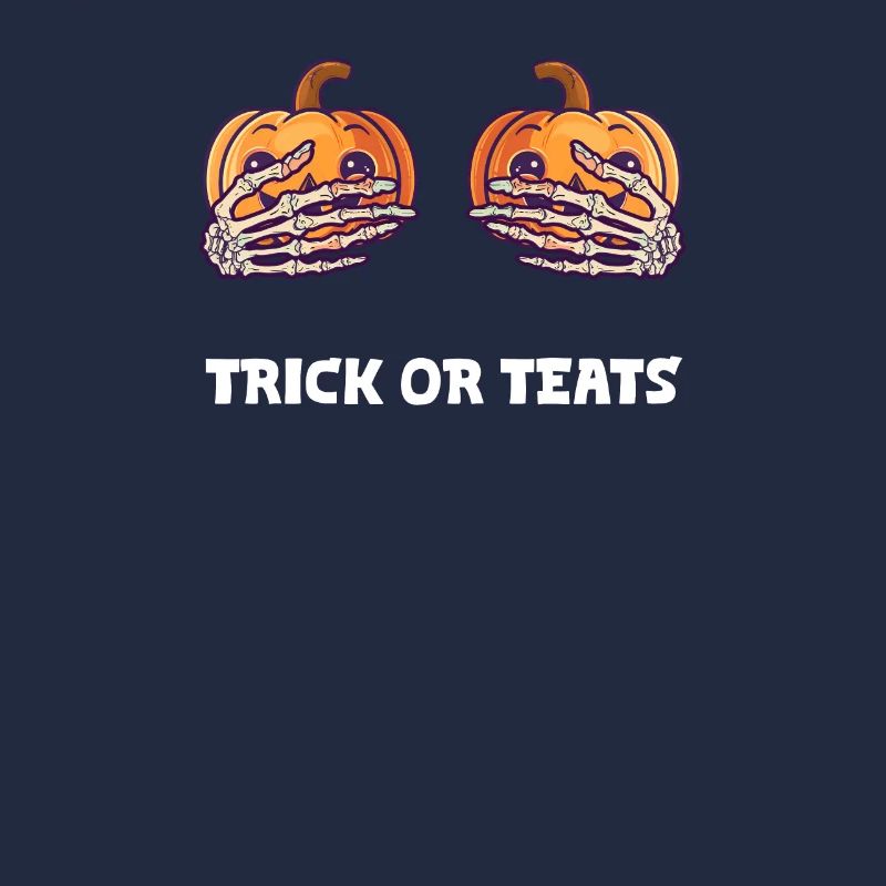 Halloween Brusttrick oder Zitzen