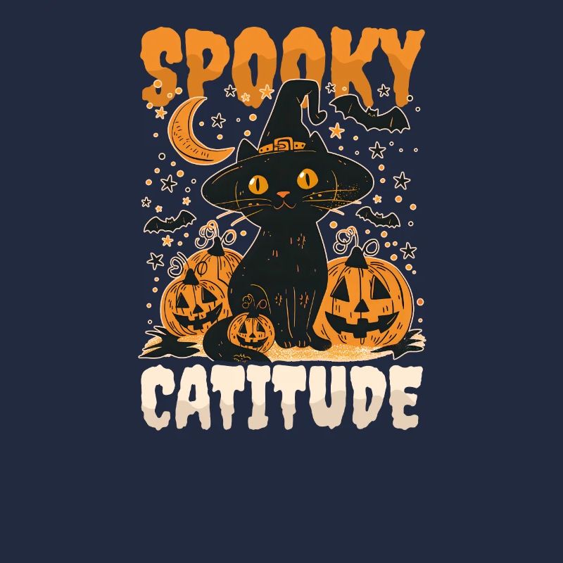 Halloween Chat Spooky Catitude
