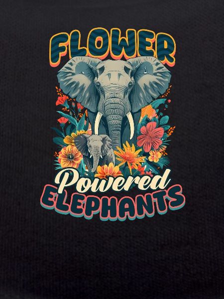 Elephant Flower-Powered Elephants