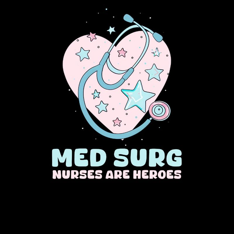 Krankenschwester Med Surg Krankenschwestern sind Helden