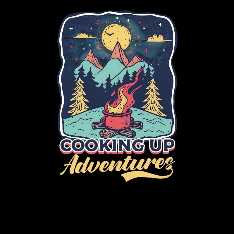 Camp Chef Cuisinant des aventures