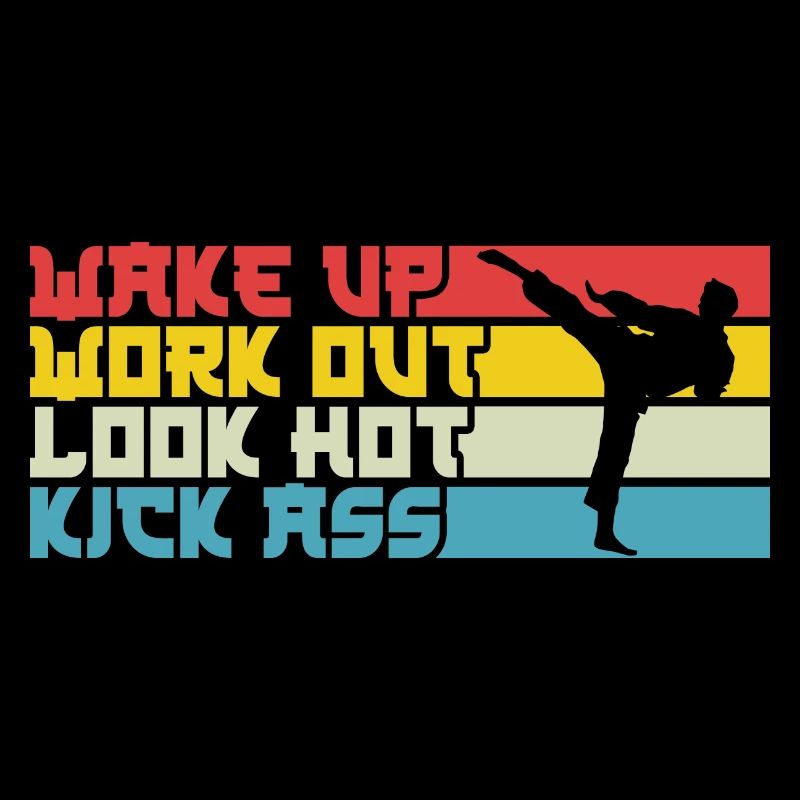 Karate Black Belt Gi Uniform Wake