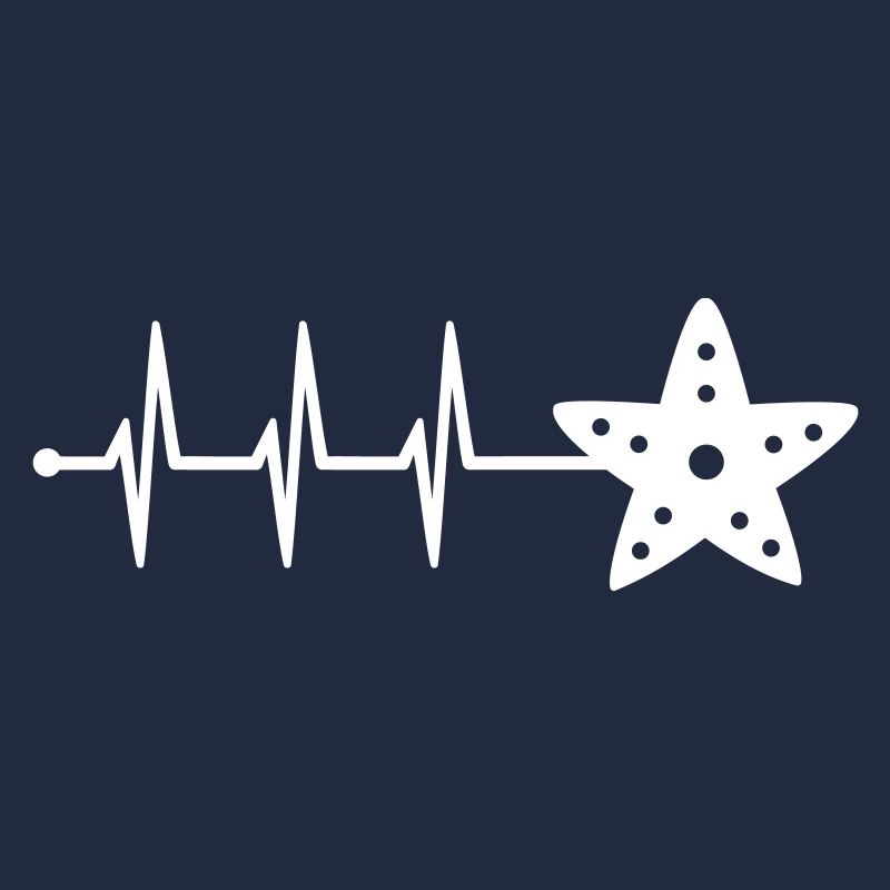 icône d’étoile de mer pulse