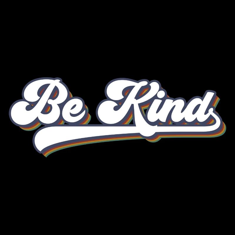 Be Kind LGBT Regenbogen