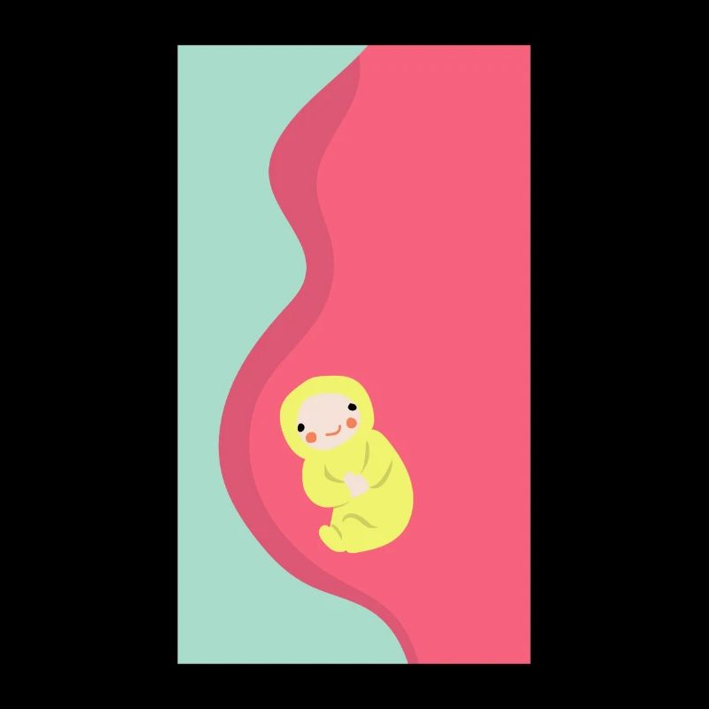 Bébé ventre bébé dans le ventre naissance cadeau enceinte