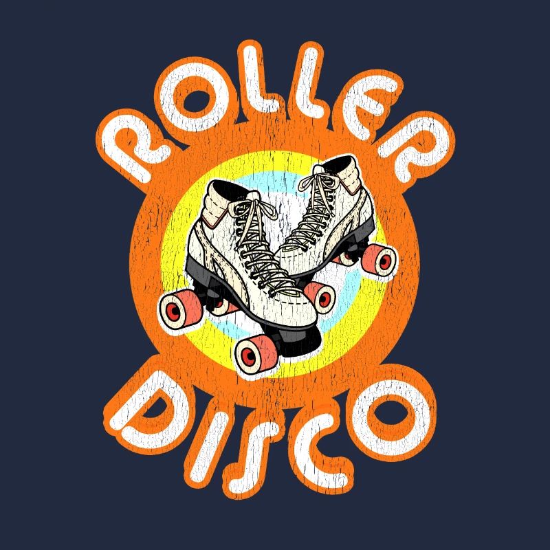Roller Disco Derby Vintage & Distressed Design