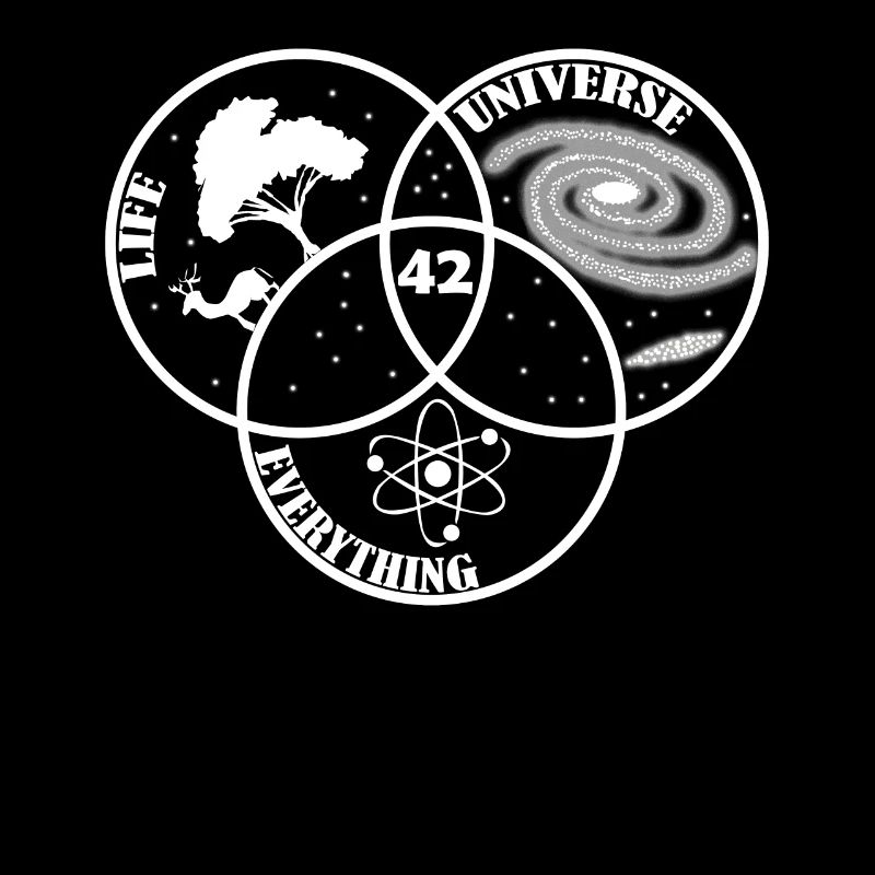 42 The Answer To All Universe Life Gift