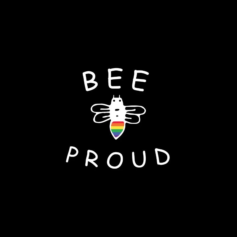BEE FIER Tee Cadeau LGBT