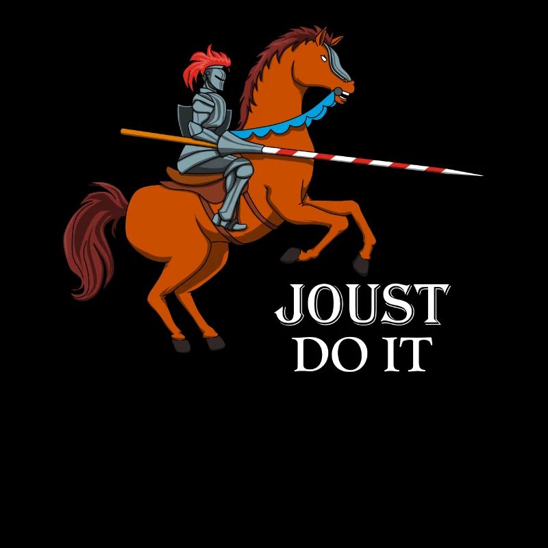 Tjost Medieval Knight Horse Middle Ages