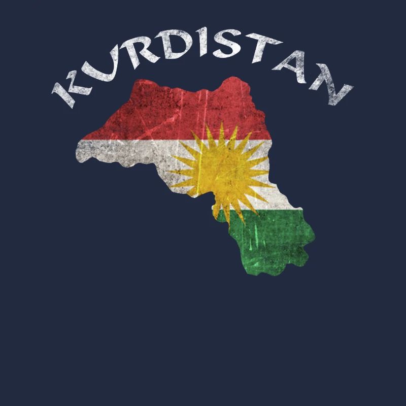 Cadeau kurde drapeau kurde